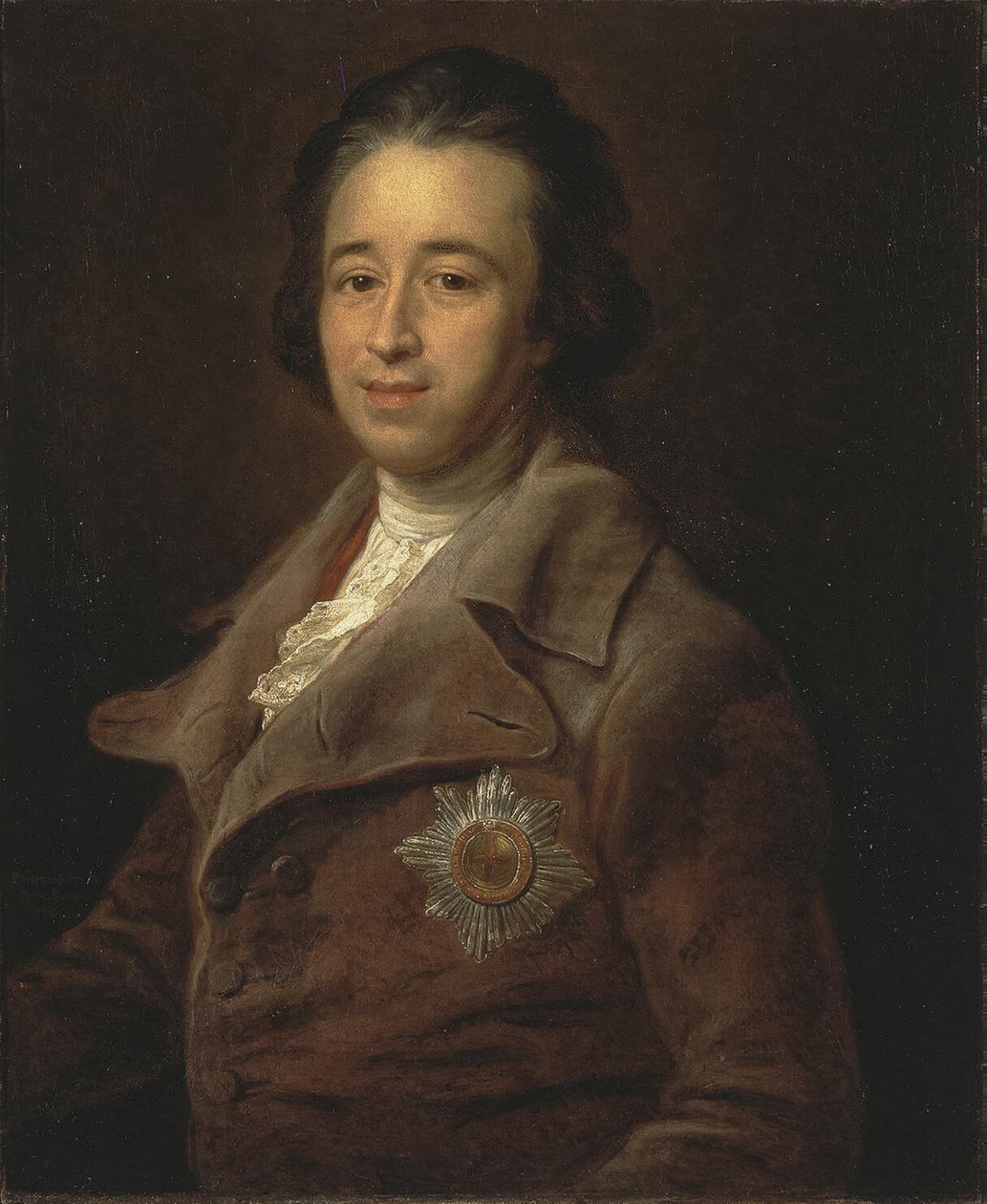 亚历山大·库拉金亲王肖像1752-1818年，1782年 作者 庞培·吉罗拉莫·巴托尼