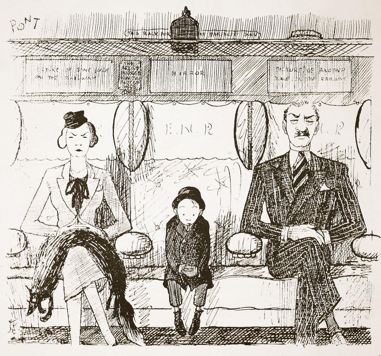 能够无情，来自&39;Pont：伟大的拳击艺术家的生活和工作的描述&39; 作者 蓬