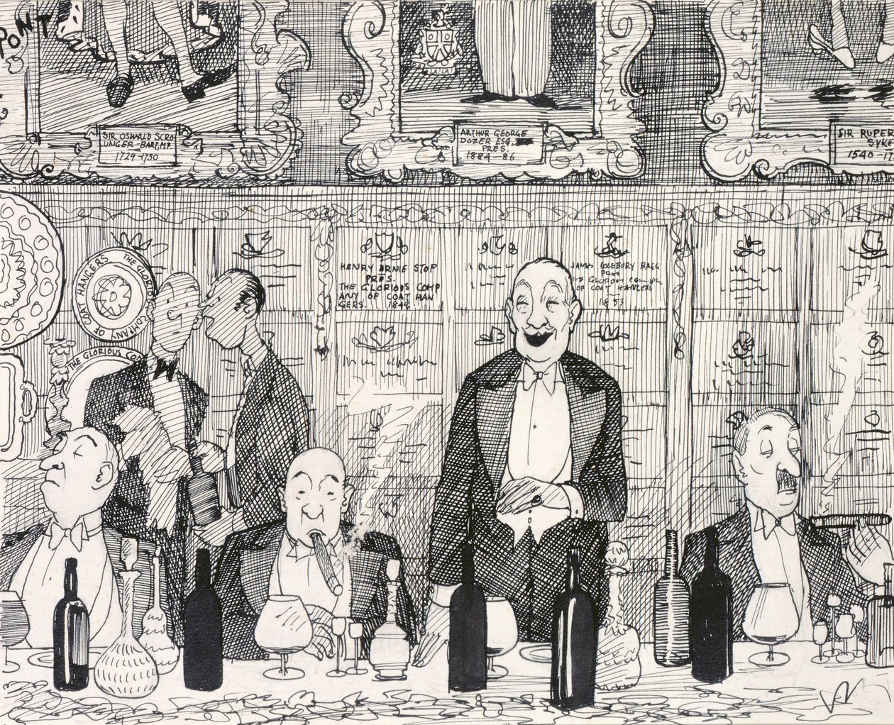 喜欢嘲笑我们自己的轶事，发表于1937年2月10日的Punch 作者 庞特1908 40庞特1908 40