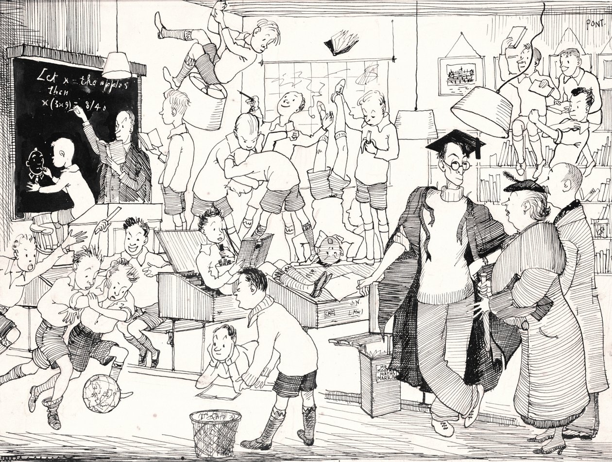 当然，在1935年11月27日，Punch，我们为了自我而奋斗 作者 庞特1908 40庞特1908 40