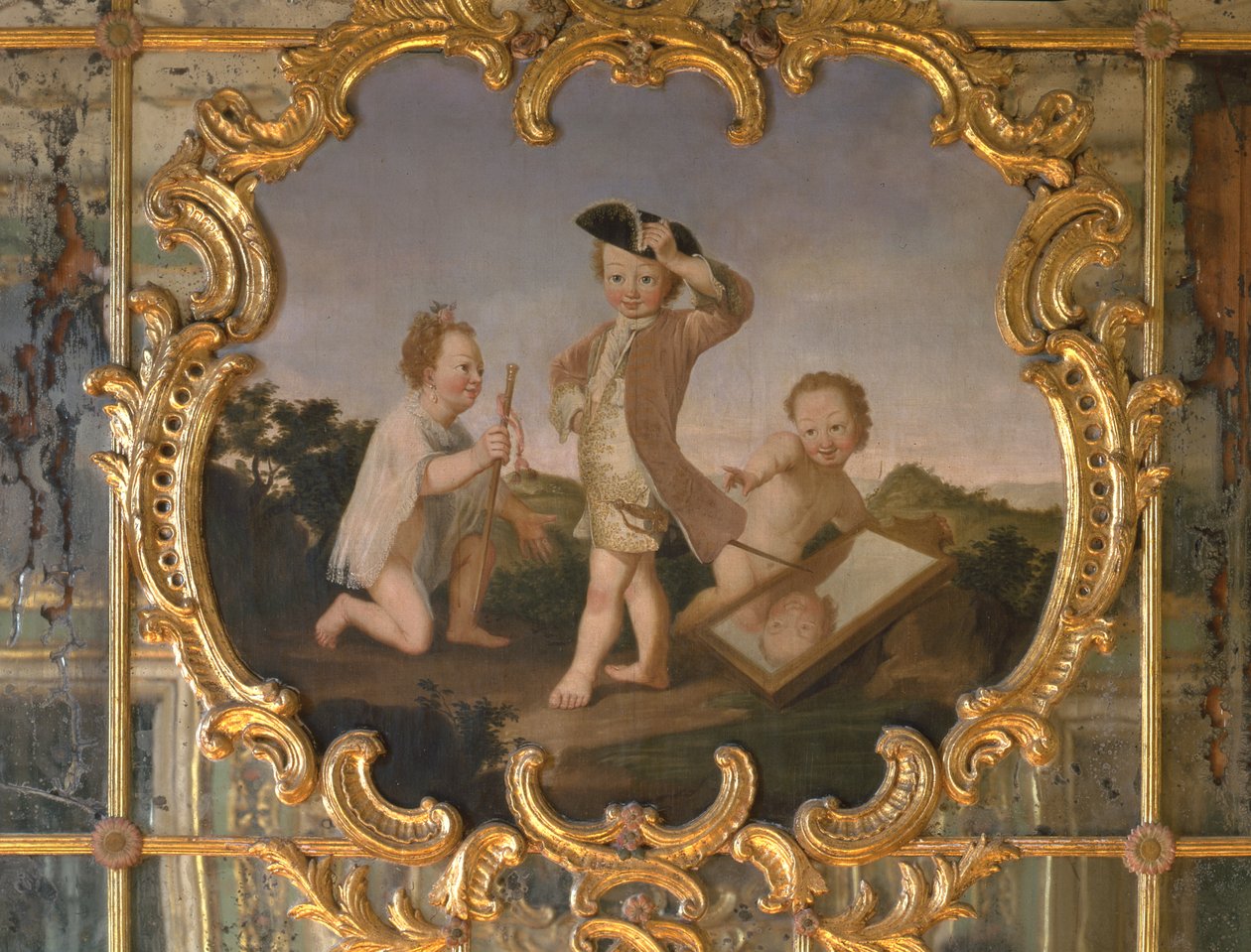 儿童打扮（男孩），1774-86 作者 葡萄牙语学校