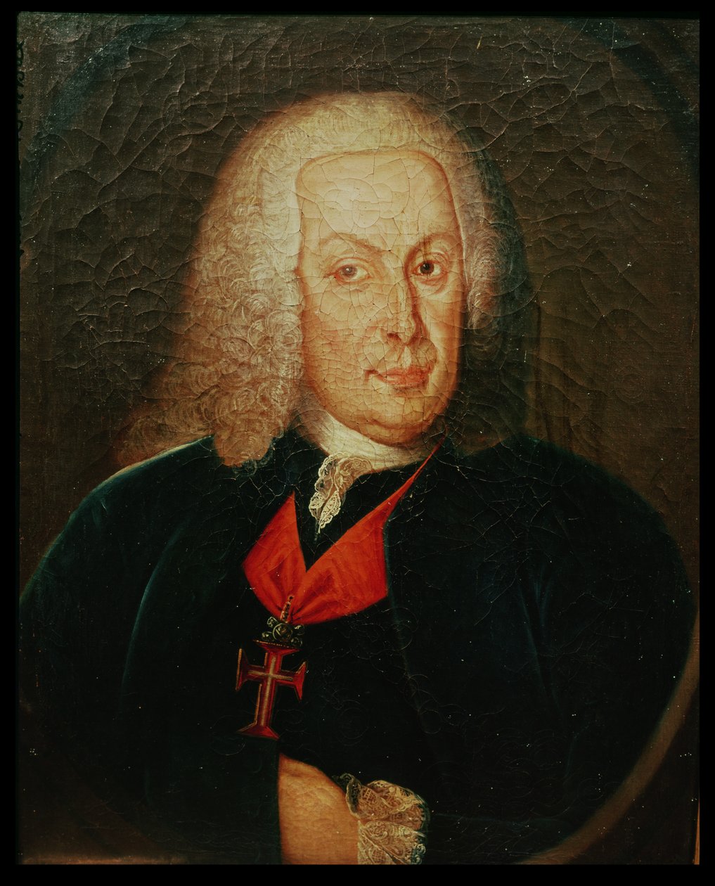 Sebasiao Jose de Carvalho e Mello（1699-1782）Marques de Pombal的肖像 作者 葡萄牙语学校