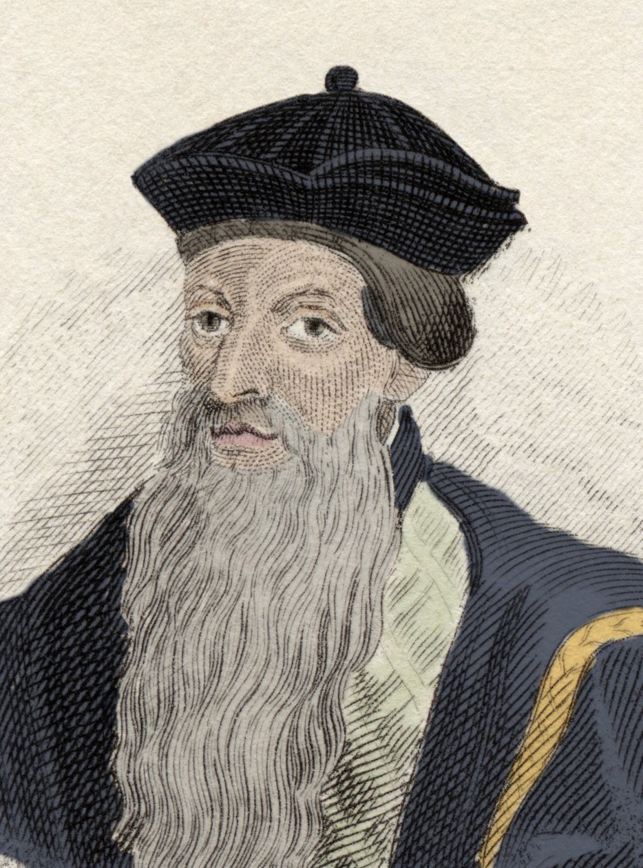 Afonso de Albuquerque的肖像 作者 葡萄牙语学校