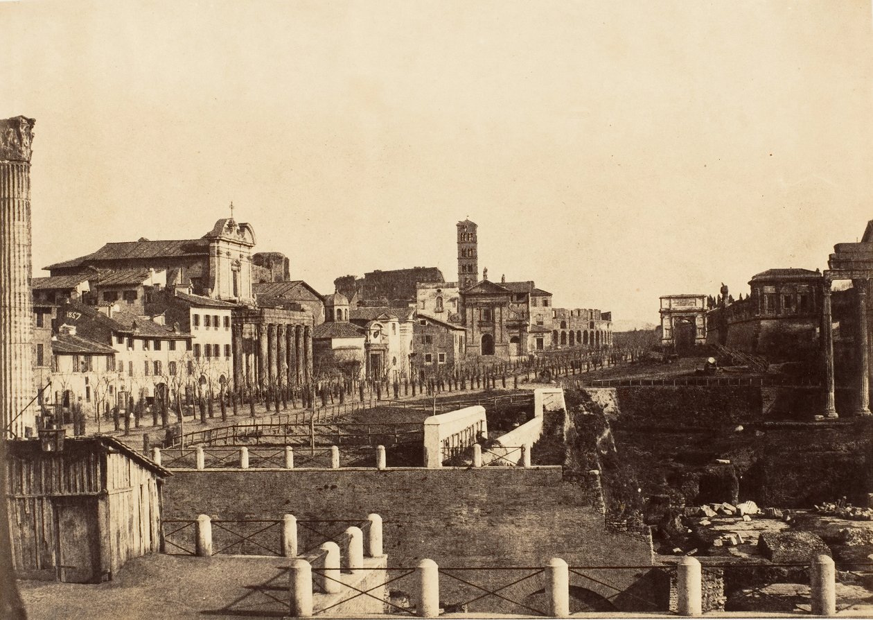论坛，罗马，1853-56。 作者 可能由 Jane Martha St. John 撰写。
