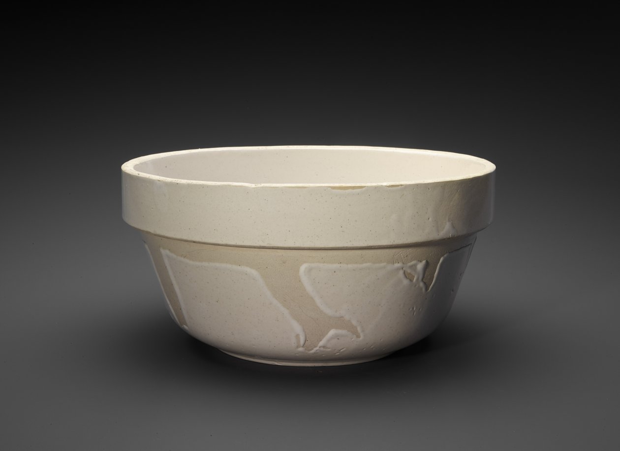碗c。 1888-1915年（手枪釉stone器） 作者 陶星