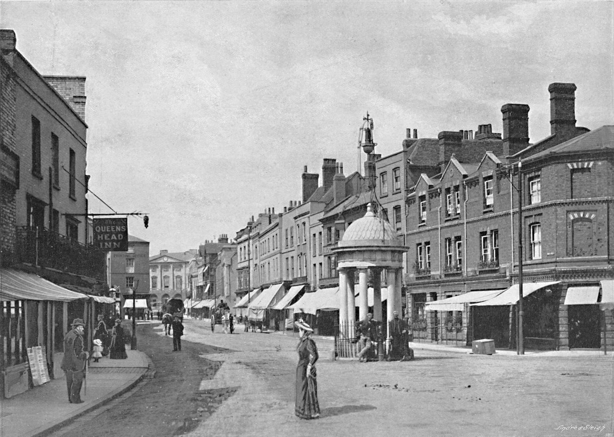 切姆斯福德（Chelmsford）：大街（High Street），约1896年 作者 普尔顿公司
