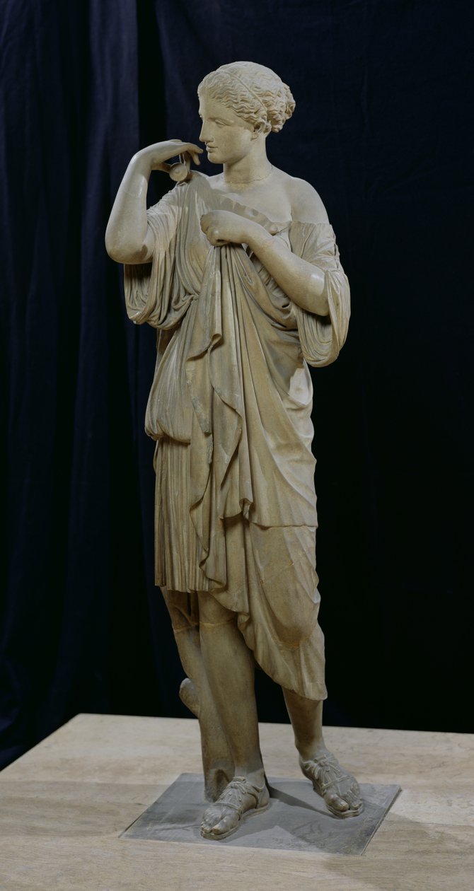 Gabii戴安娜（大理石）（另见98013） 作者 普拉西特
