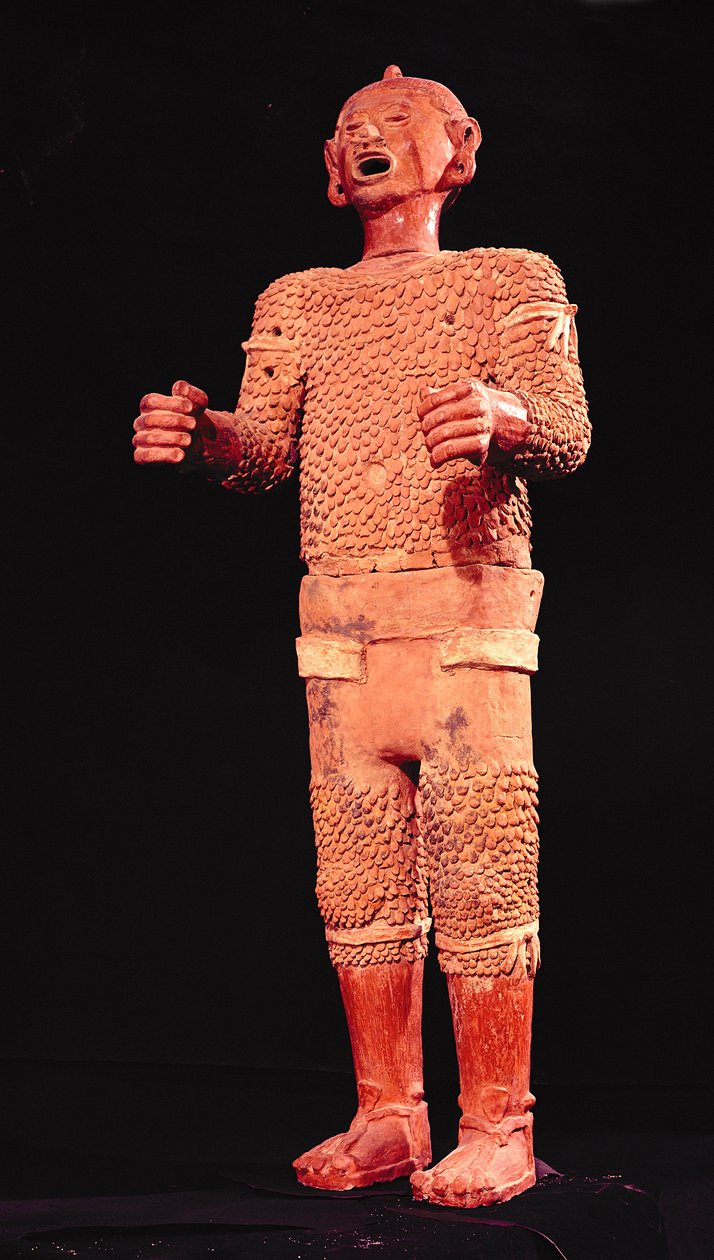 Xipe Totec，Toltec文化（陶瓷） 作者 前哥伦比亚