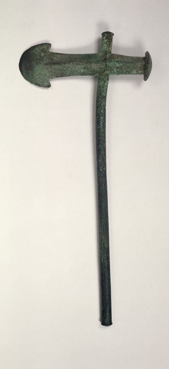 新石器时代的斧头，公元前2000  -  1800年（铜） 作者 史前