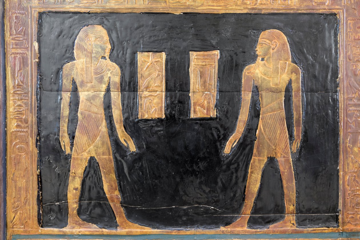 Canopic box of Yuya, detail, Egyptian Museum, Cairo, Egypt 作者 史前史前