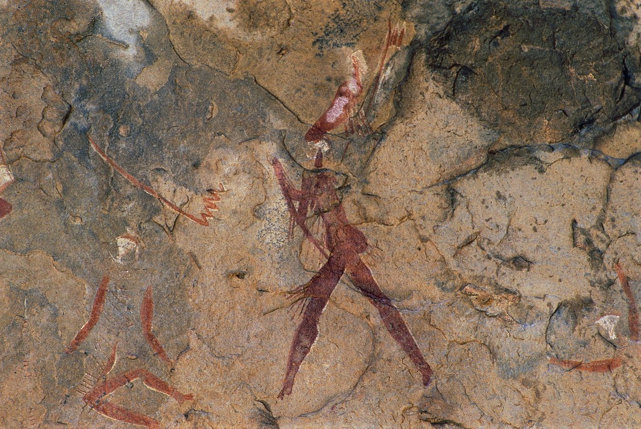 Human Figure (cave painting) 作者 史前史前