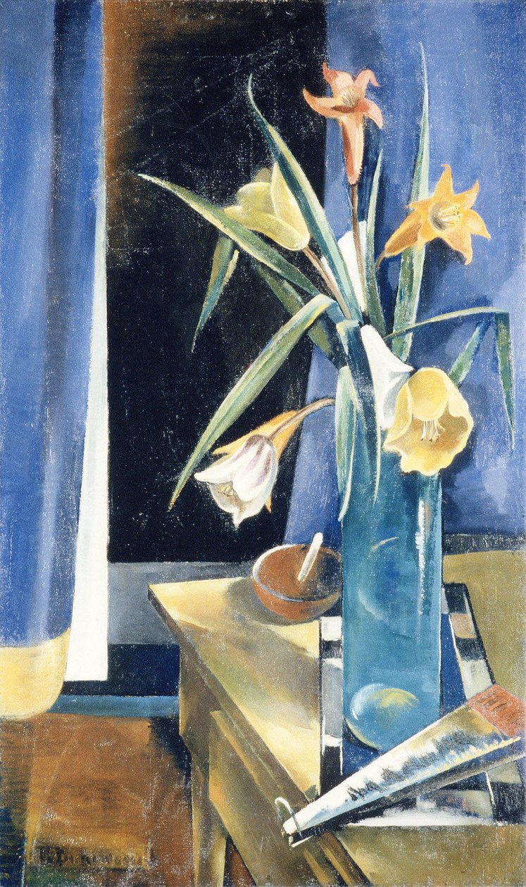 花瓶，c.1926 作者 威廉·普雷斯顿·狄金森