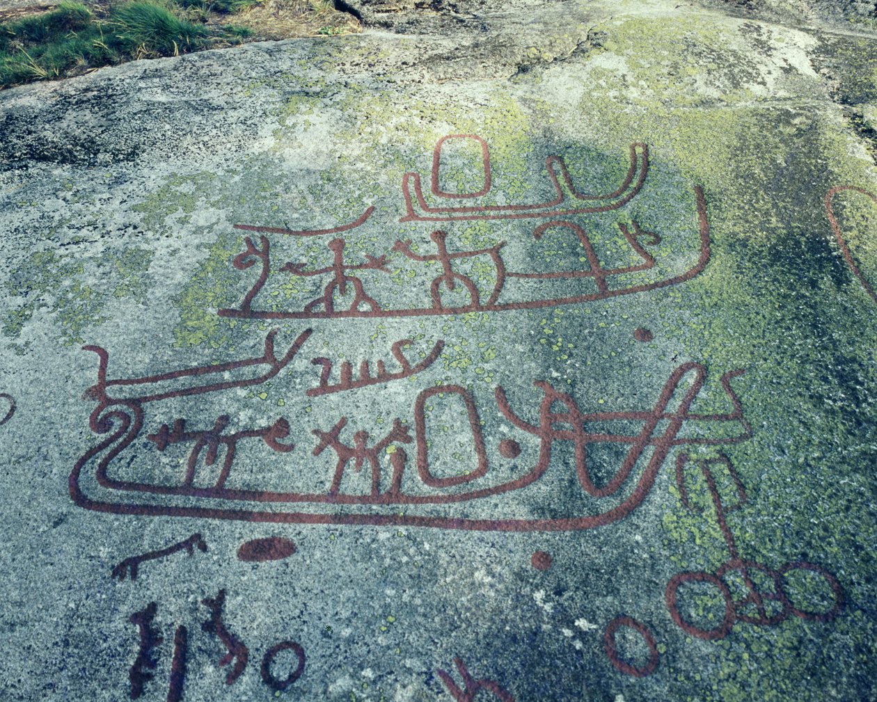 船（岩画） 作者 原史