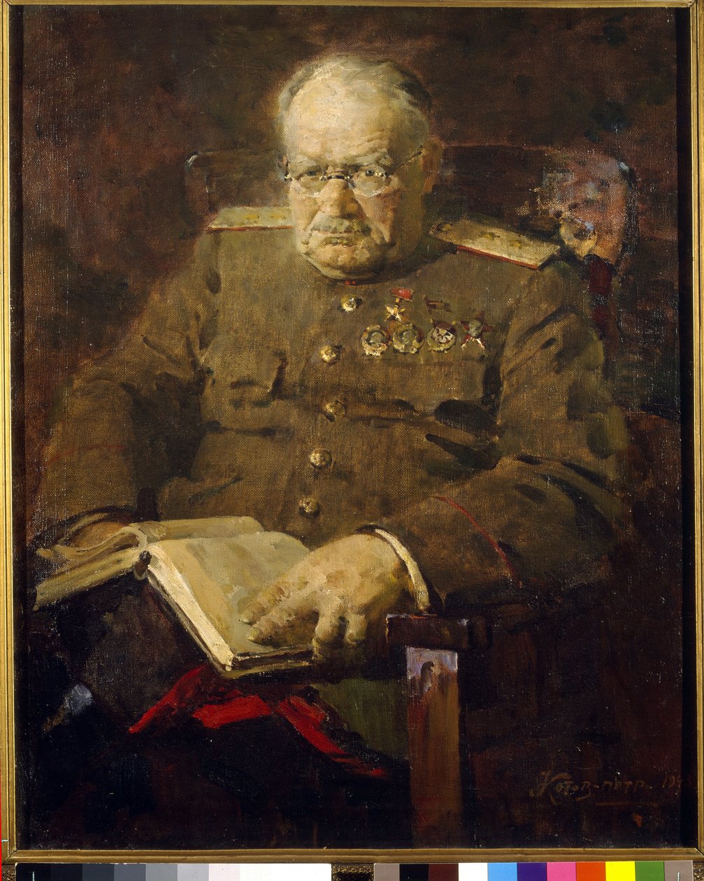 神经外科医生、院士尼古拉-布尔登科（1876-1946 年）肖像 作者 彼得·伊万诺维奇·科托夫