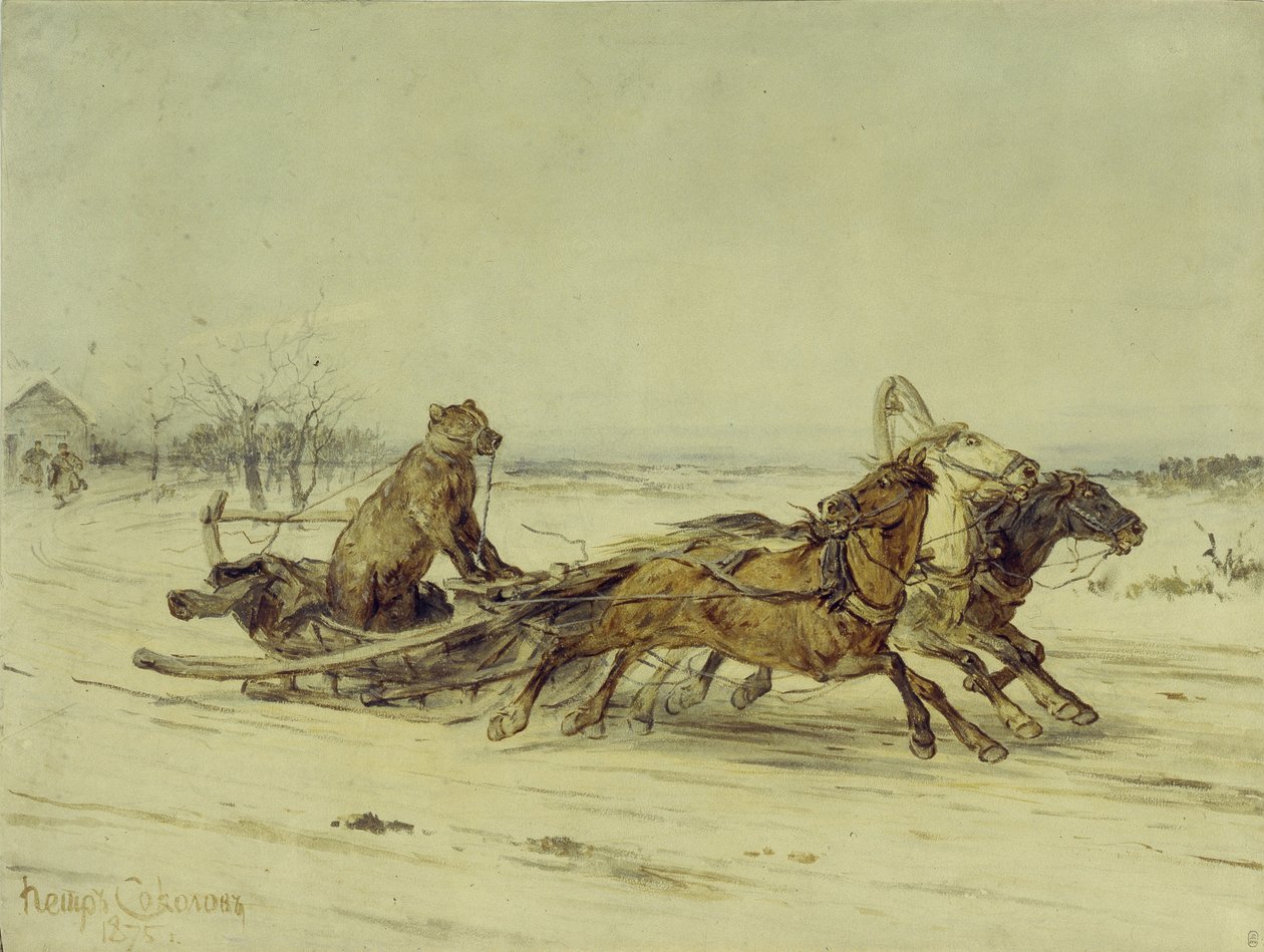 Toptygin将军, 1875年 作者 彼得·彼得罗维奇·索科洛夫（Pyotr Petrovich Sokolov）