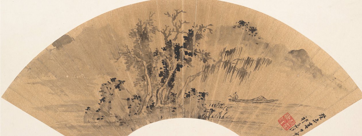 景观，日期为1643年春天。 作者 齐志佳