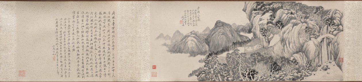 梦游天台山，1814年。 作者 倩幽
