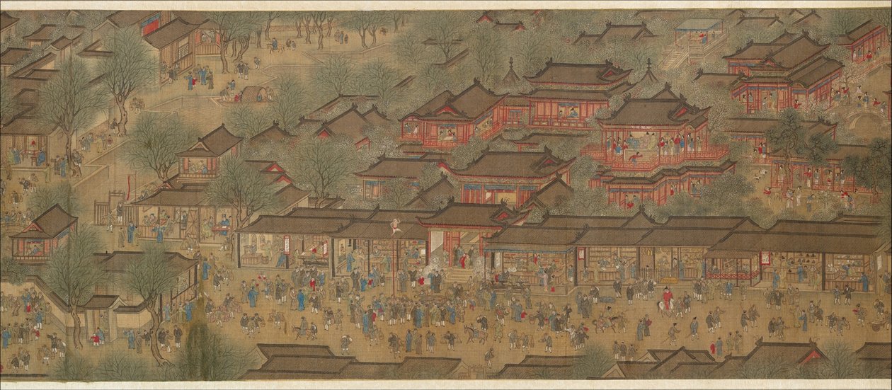 河上的春节 作者 清代中文学校