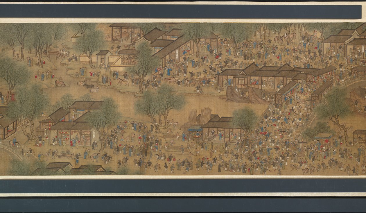 河上的春节 作者 清代中文学校