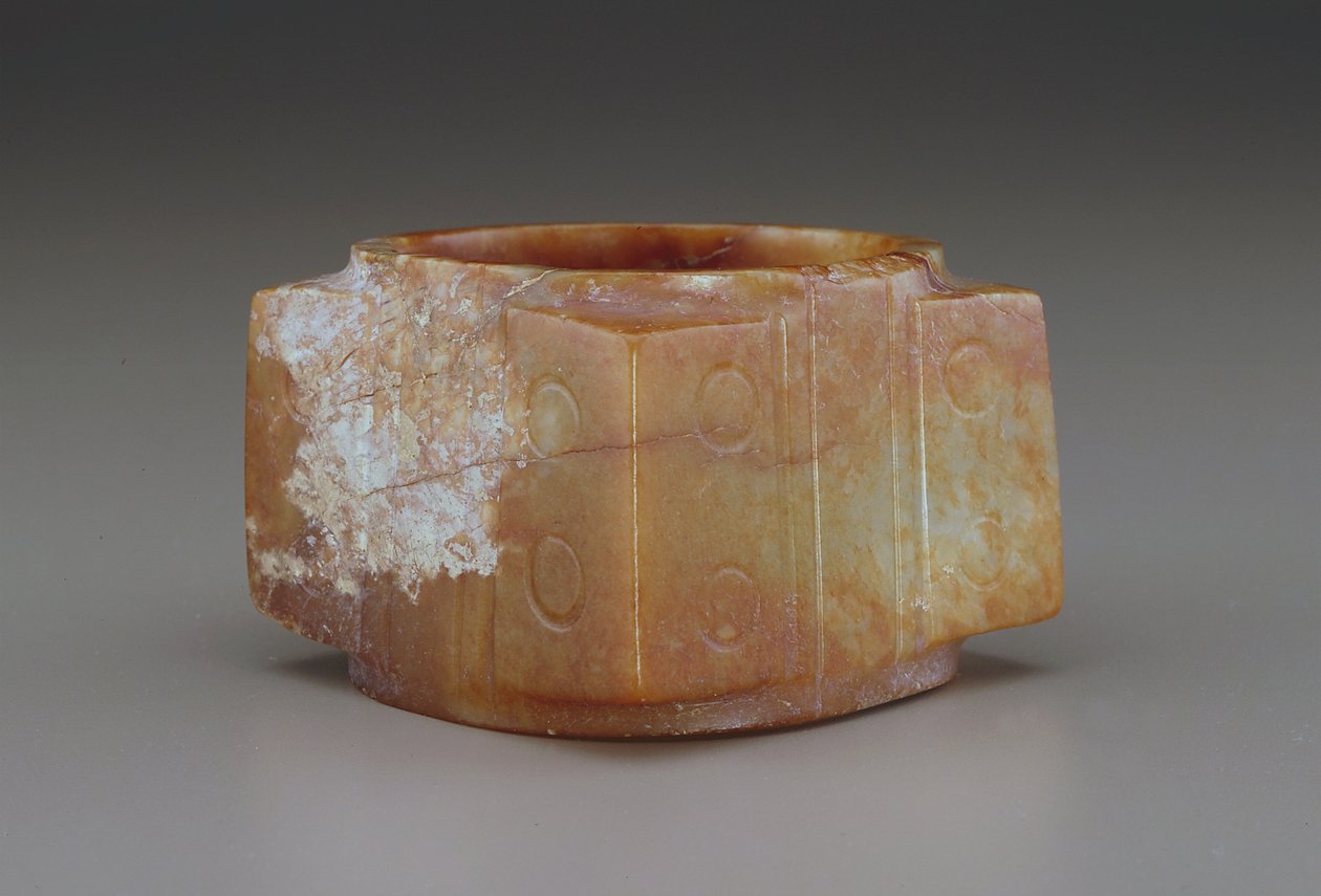 Cong (jade (nephrite)) 作者 清代中文学校