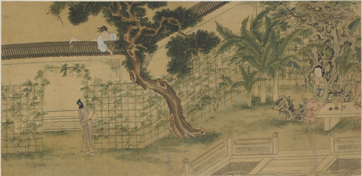 18-19世纪西翼故事的场景 作者 清代中文学校