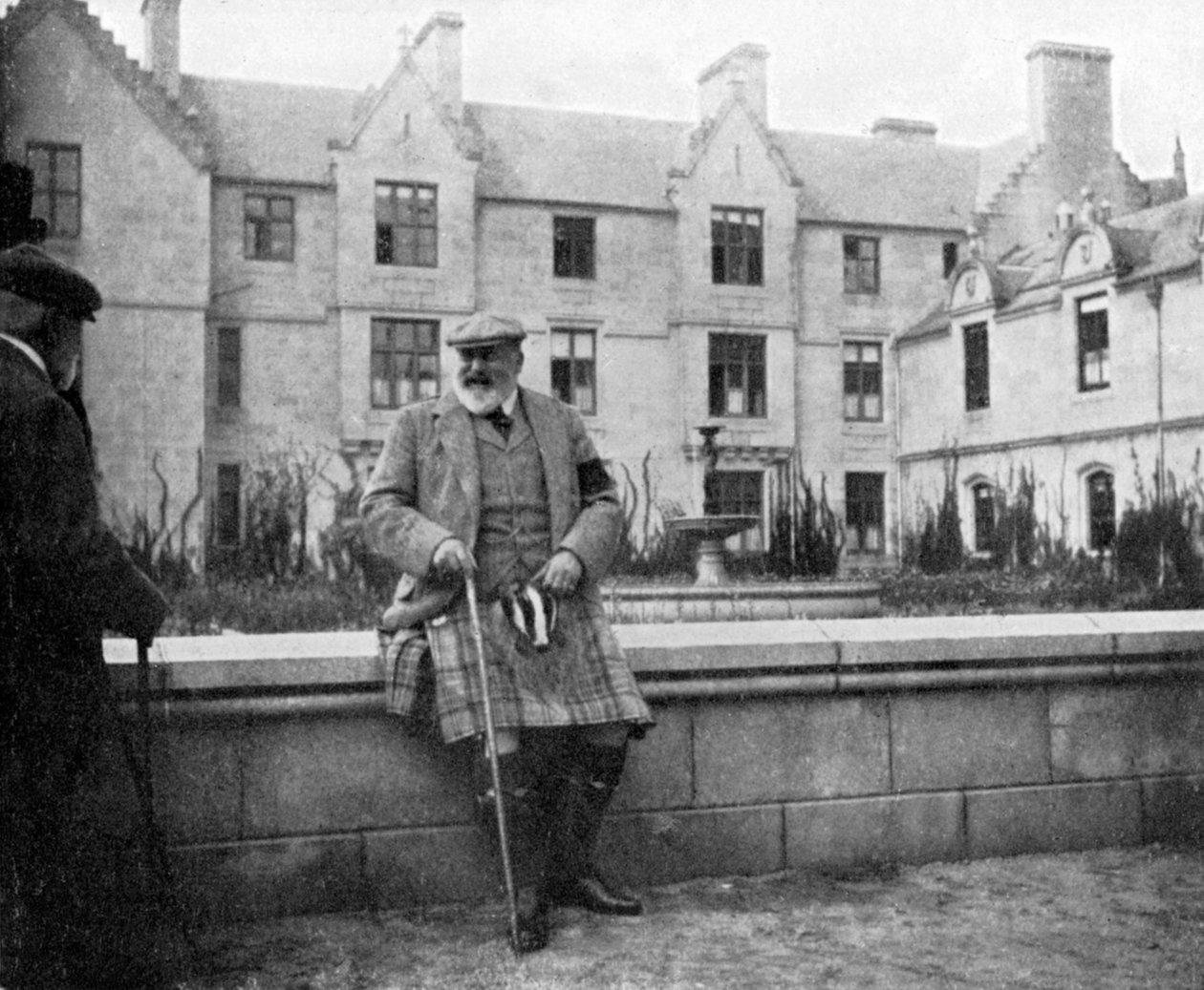 爱德华七世国王1841-1910年，苏格兰巴尔莫勒尔，1908年。 作者 亚历山德拉女王