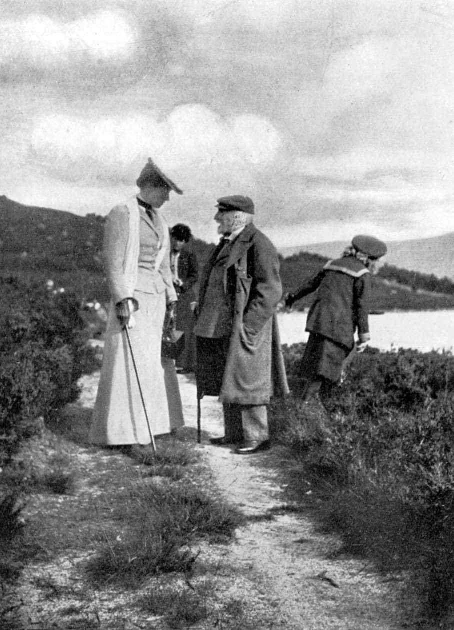 1868-1935年的维多利亚公主，1908年。 作者 亚历山德拉女王