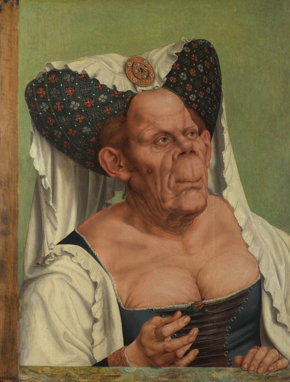 一个怪诞的老妇人 作者 昆汀·马特西斯（Quentin Matsys）