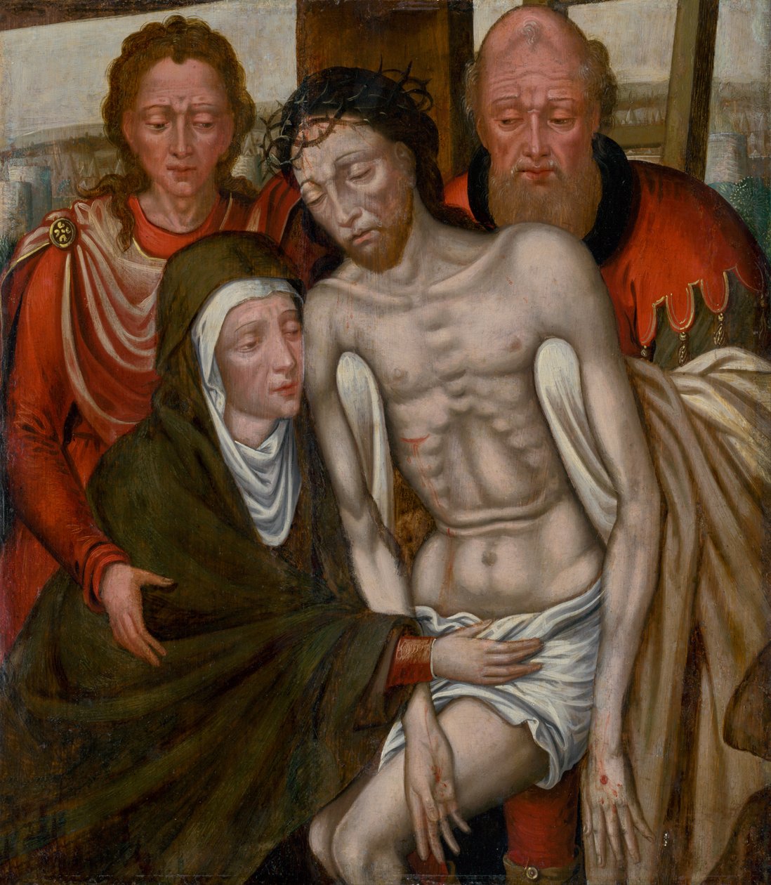 来自十字架的血统 作者 昆汀·马特西斯（Quentin Matsys）