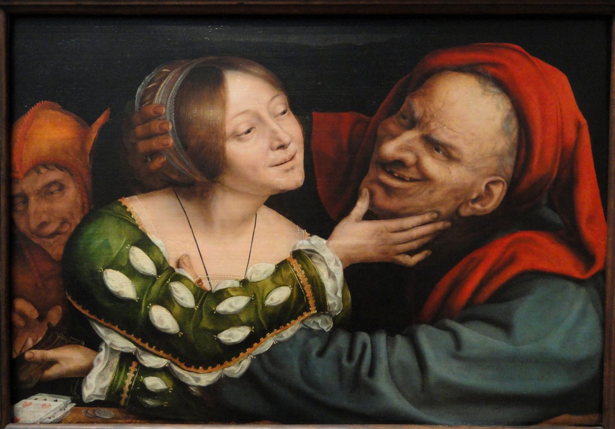 不匹配的恋人 作者 昆汀·马特西斯（Quentin Matsys）