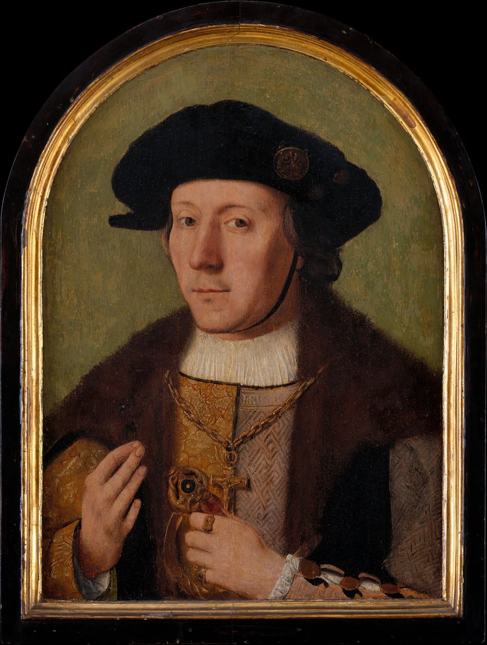 一个男人的肖像 作者 昆汀·马特西斯（Quentin Matsys）