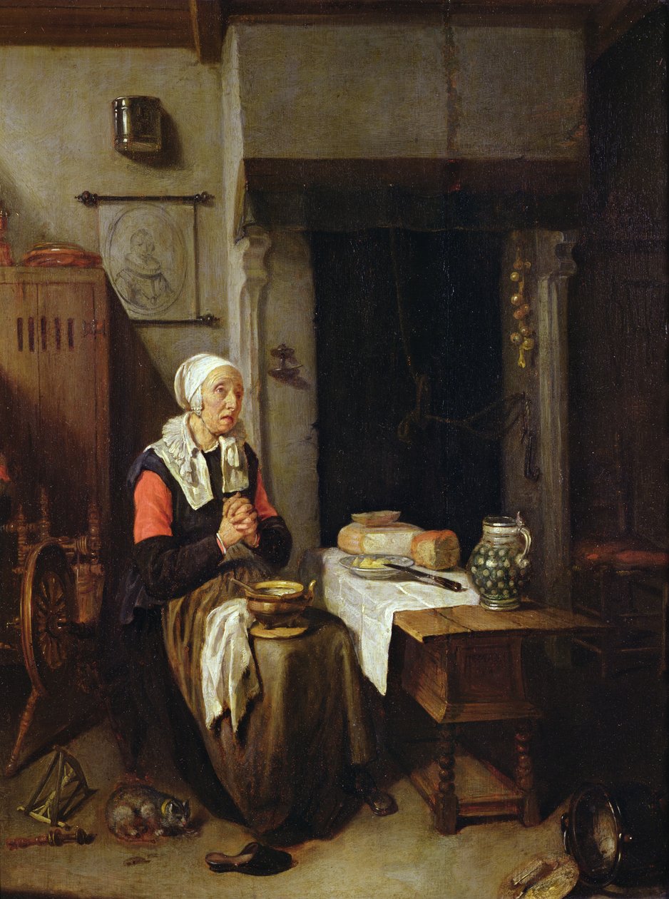 恩典 作者 Quiringh Van Brekelenkam