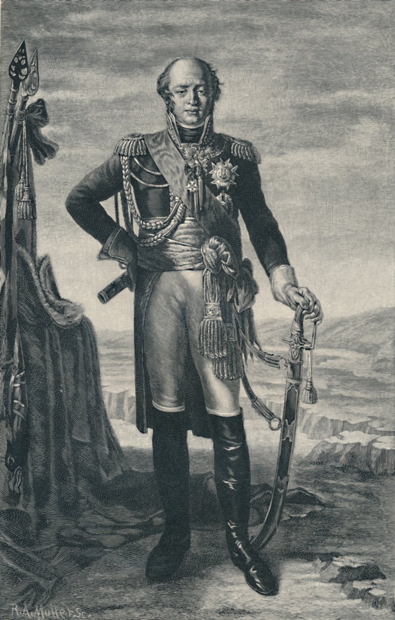 路易斯·尼古拉斯·达沃（Louis-Nicolas Davout），c1800，1896年 作者 拉·穆勒