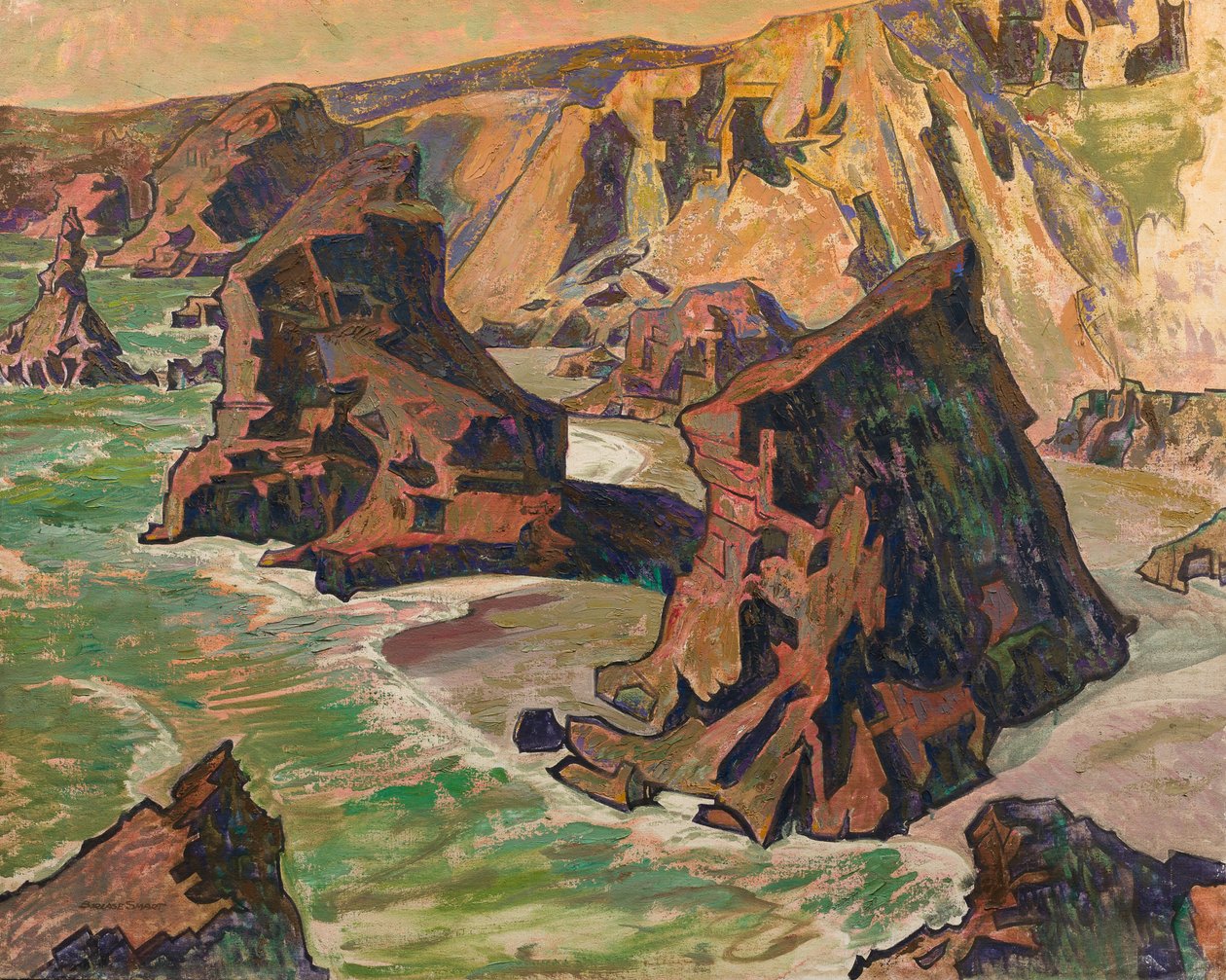 凯南斯湾（布面油画） 作者 R. Borlase Smart