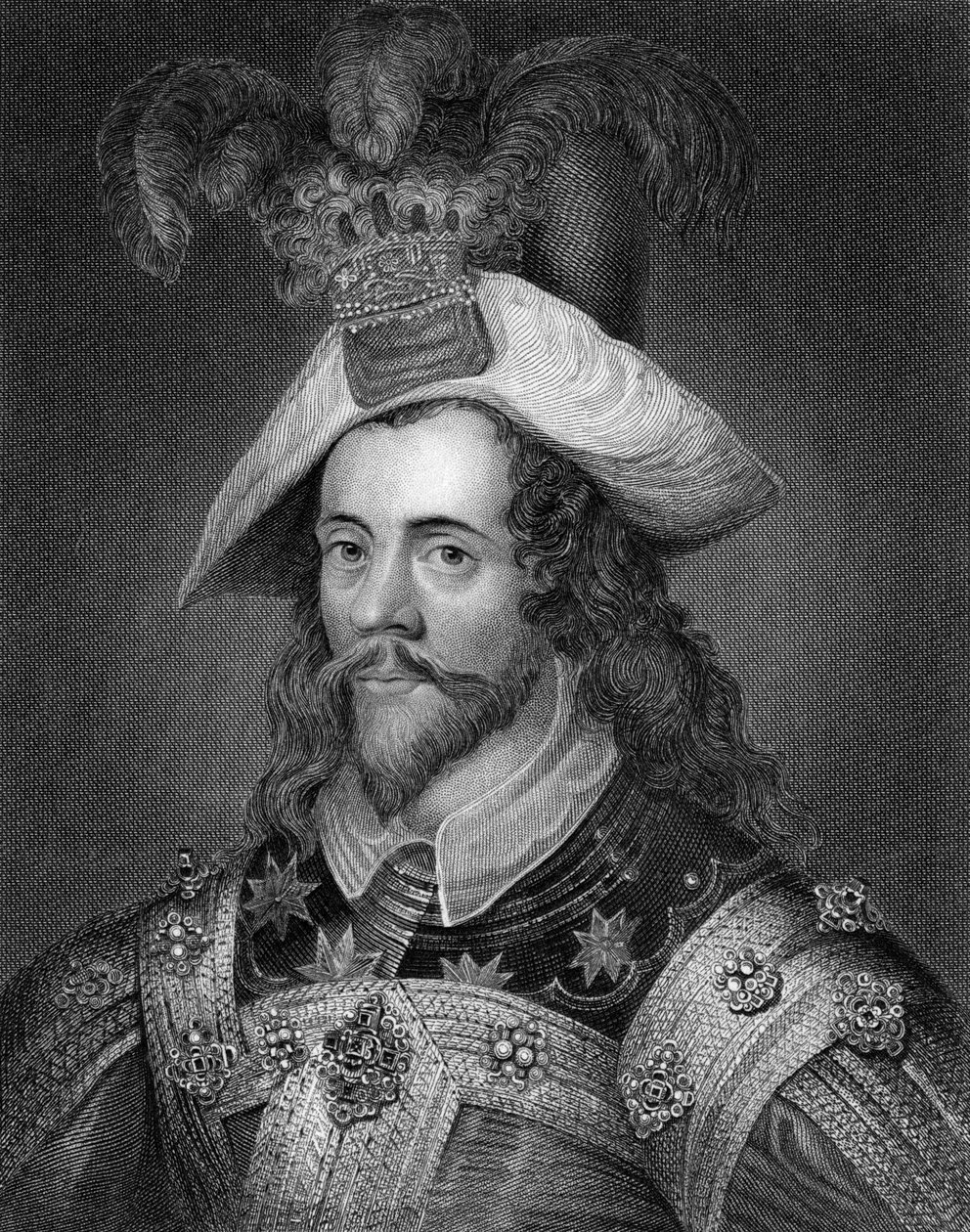 乔治·克利福德（George Clifford），坎伯兰郡第三伯爵（1558-1605），1824年。 作者 库珀