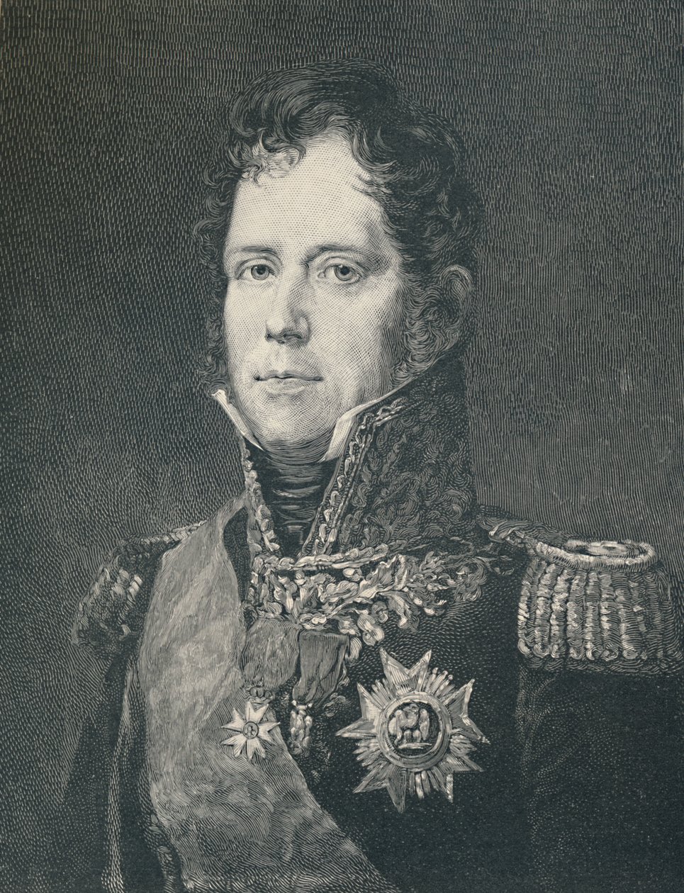 莫斯科王子Prince Elchingen公爵Michel Ney元帅，1896年， 作者 RG Tietze
