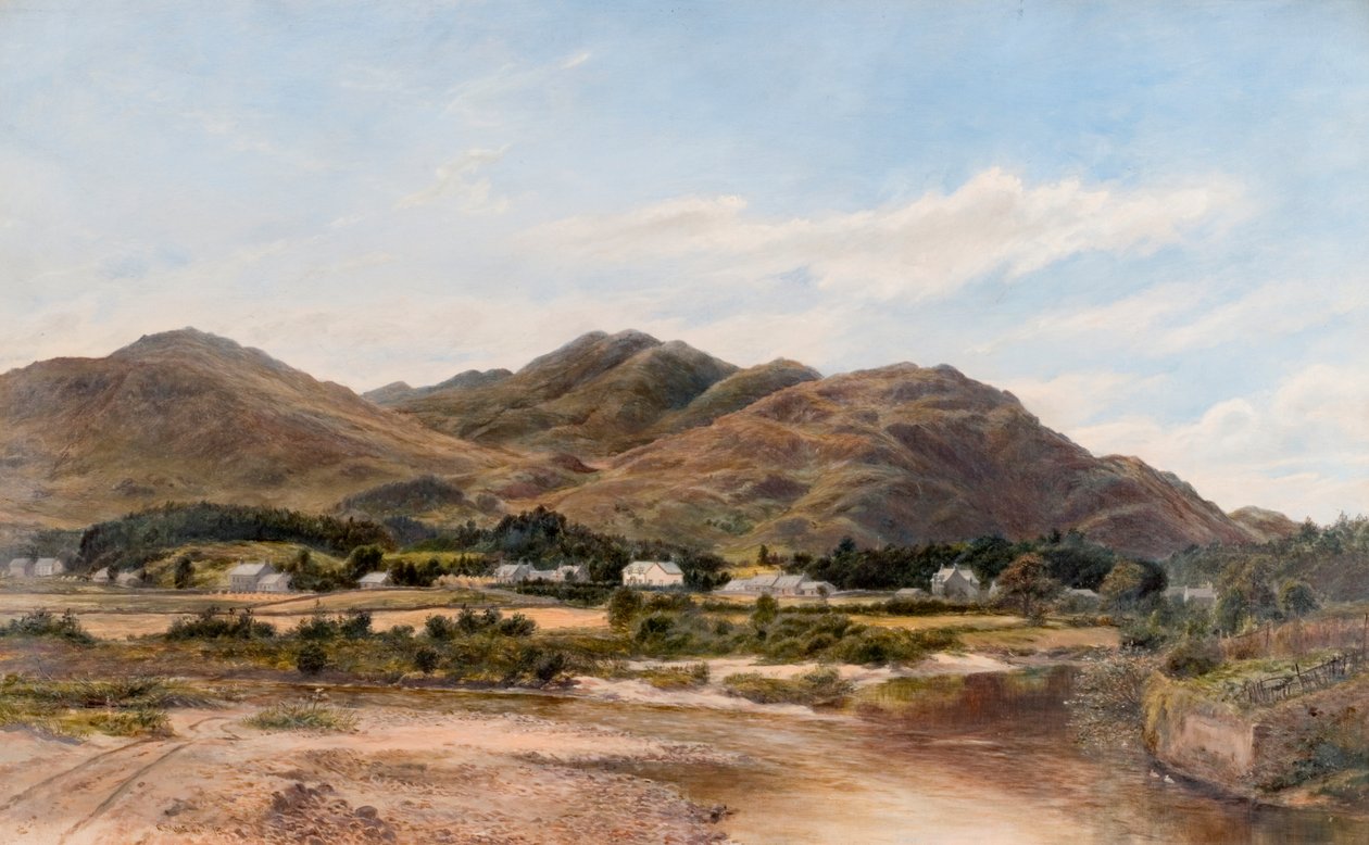 Aberuchills（The Loch Aber Hills），1873 作者 麦克尤恩