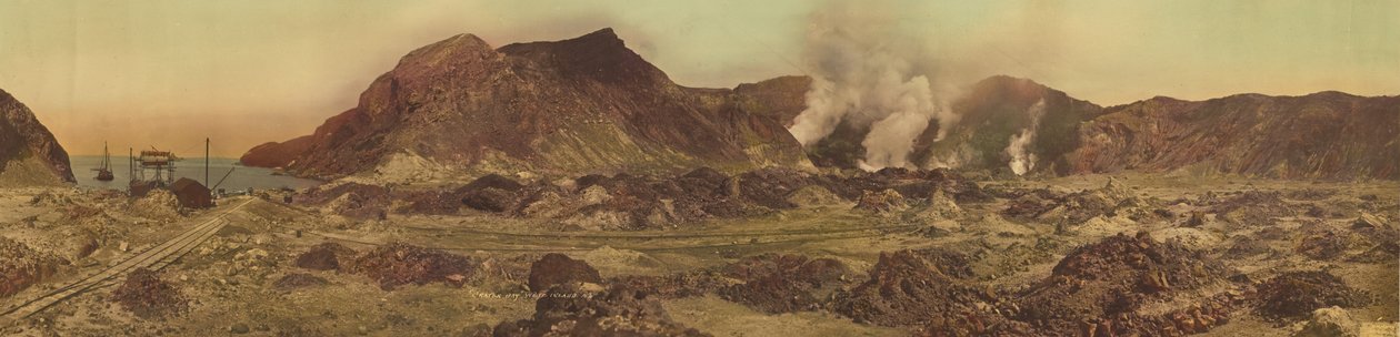 新西兰白岛火山口湾 作者 RP摩尔