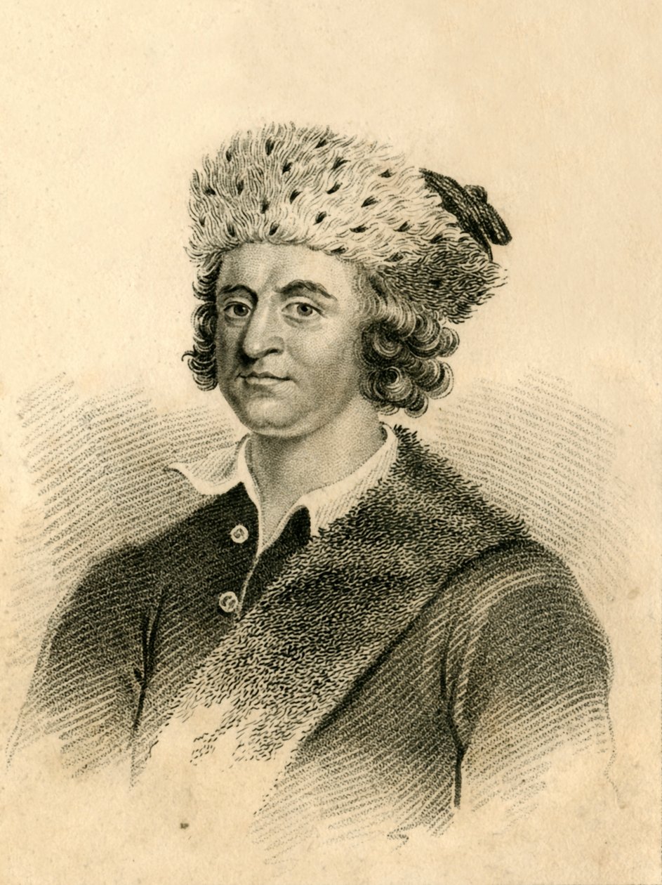 Bampfylde Moore Carew-乞eg之王，1821年。 作者 R.佩奇