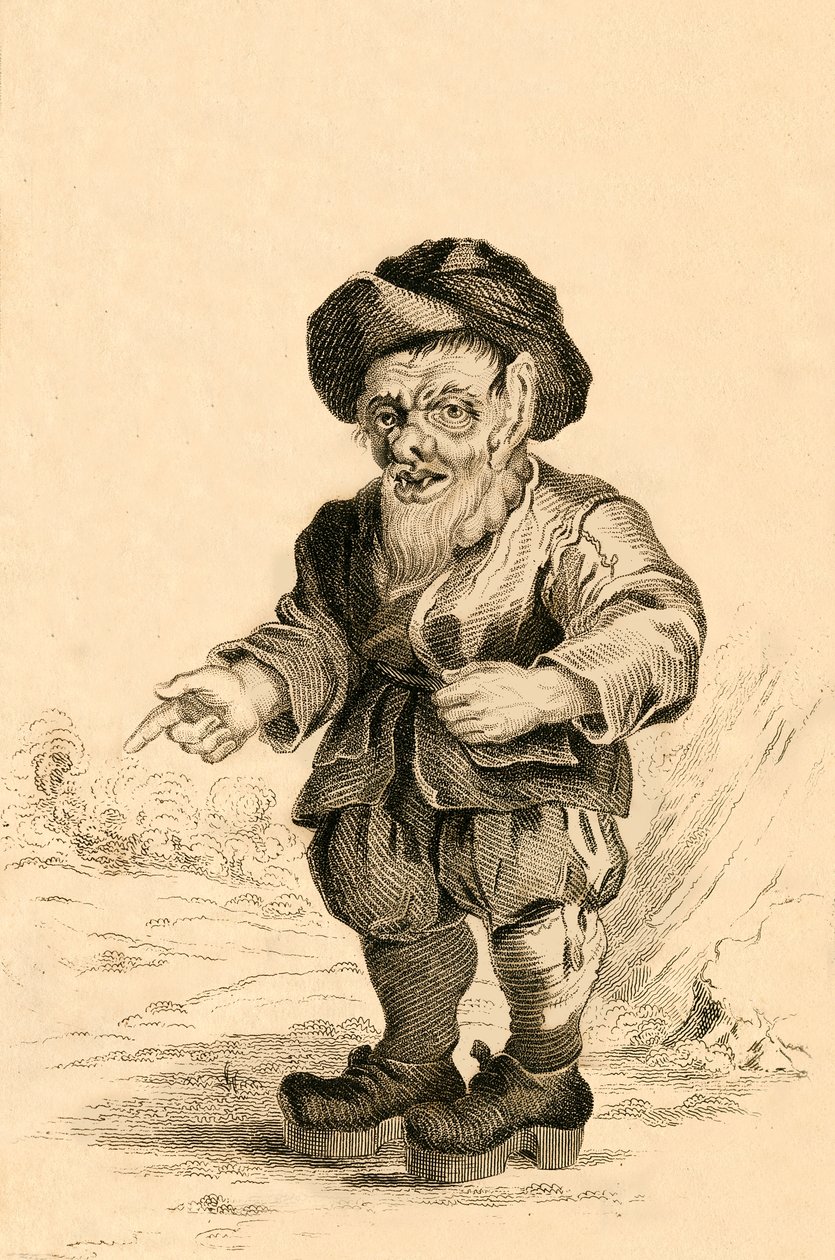 贝尔特霍尔德（Bertholde），伦巴第国王（Alboinus King of Lombardy）的首相，1821年。 作者 R.佩奇