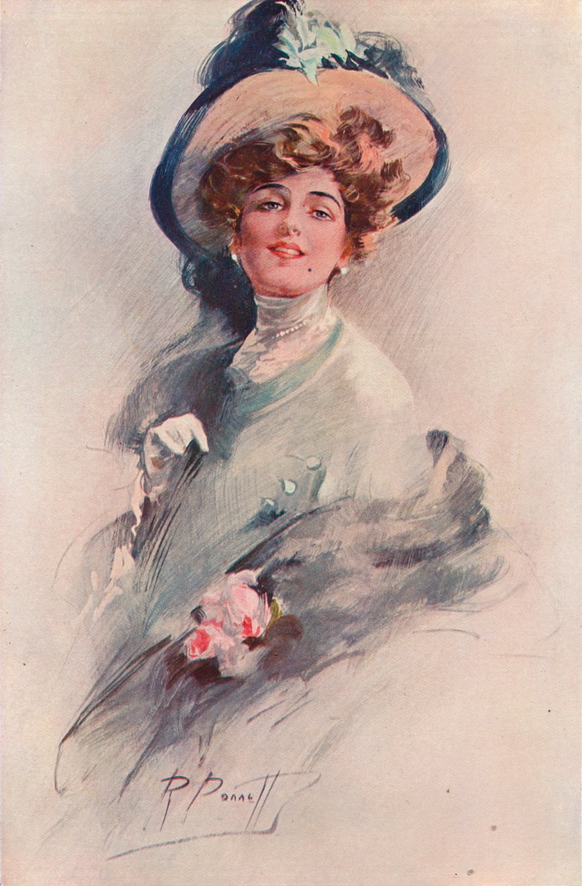 色彩研究，c1908年 作者 庞内特