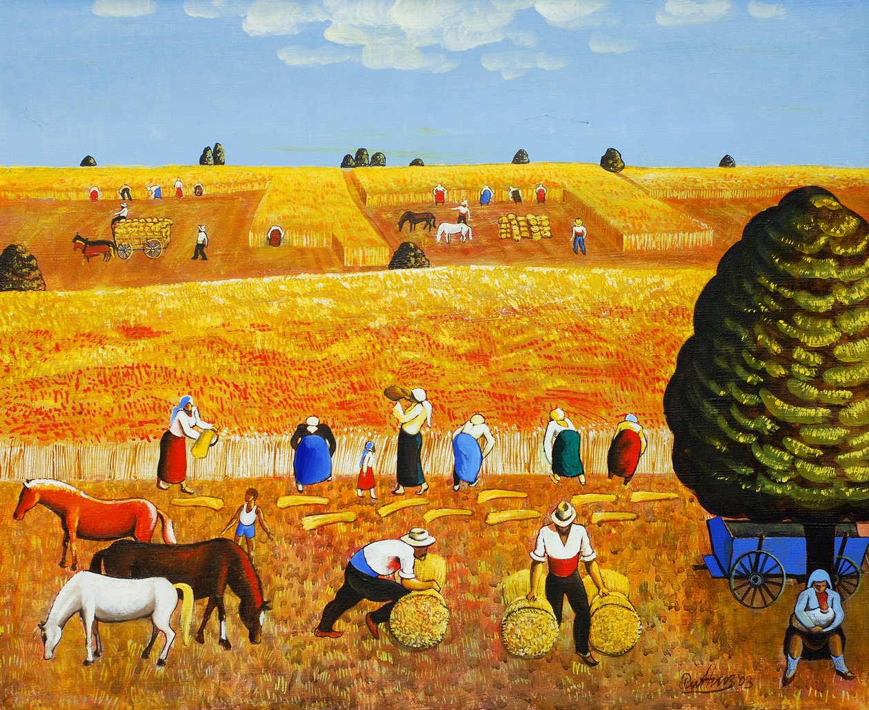 Golden Harvest，2002 作者 拉迪·内德尔切夫