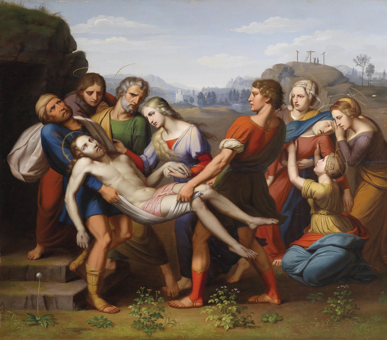 Grablegung Christi 作者 拉斐尔（Raffaello Sanzio Raphael）