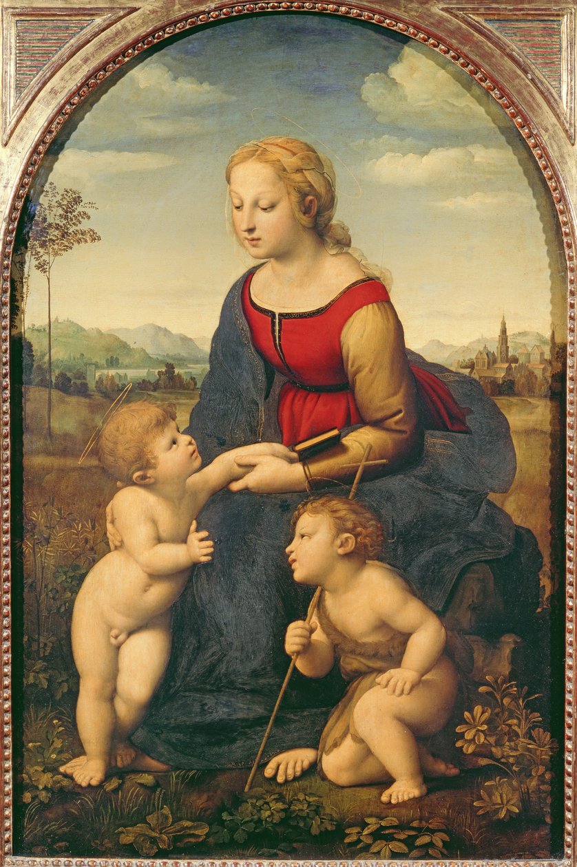 美丽的Jardiniere 作者 拉斐尔（Raffaello Sanzio Raphael）
