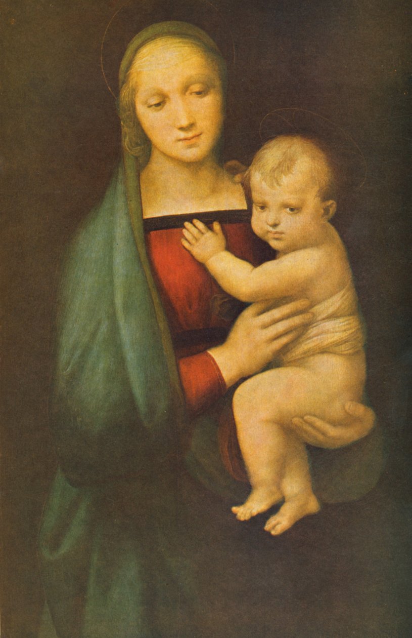 Madonna del Granduca 作者 拉斐尔（Raffaello Sanzio Raphael）