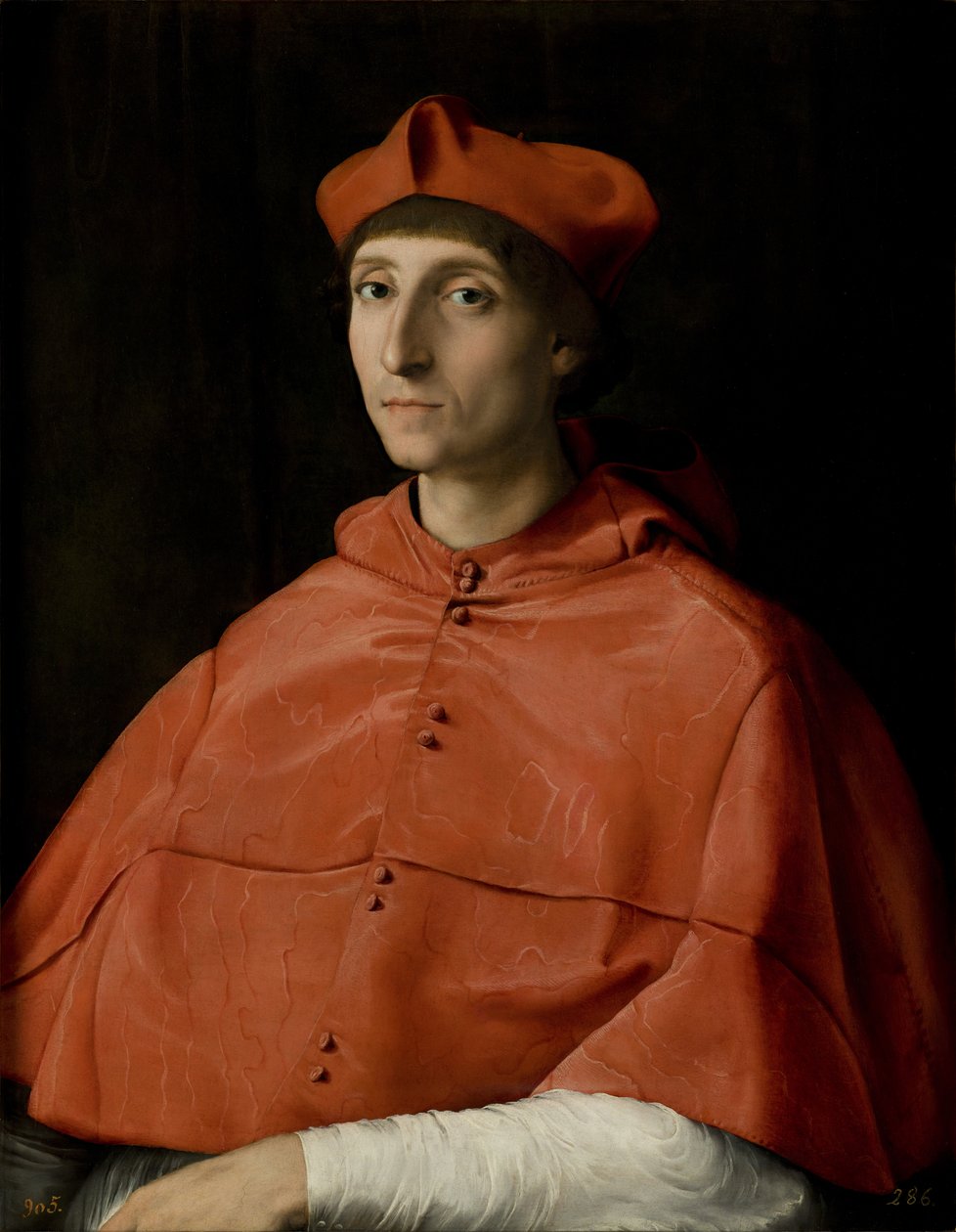 红衣主教的画像 作者 拉斐尔（Raffaello Sanzio Raphael）