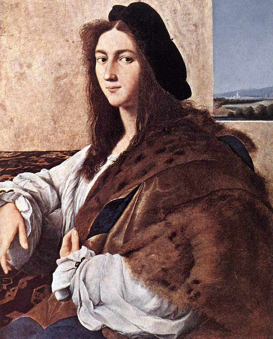青年的肖像 作者 拉斐尔（Raffaello Sanzio Raphael）