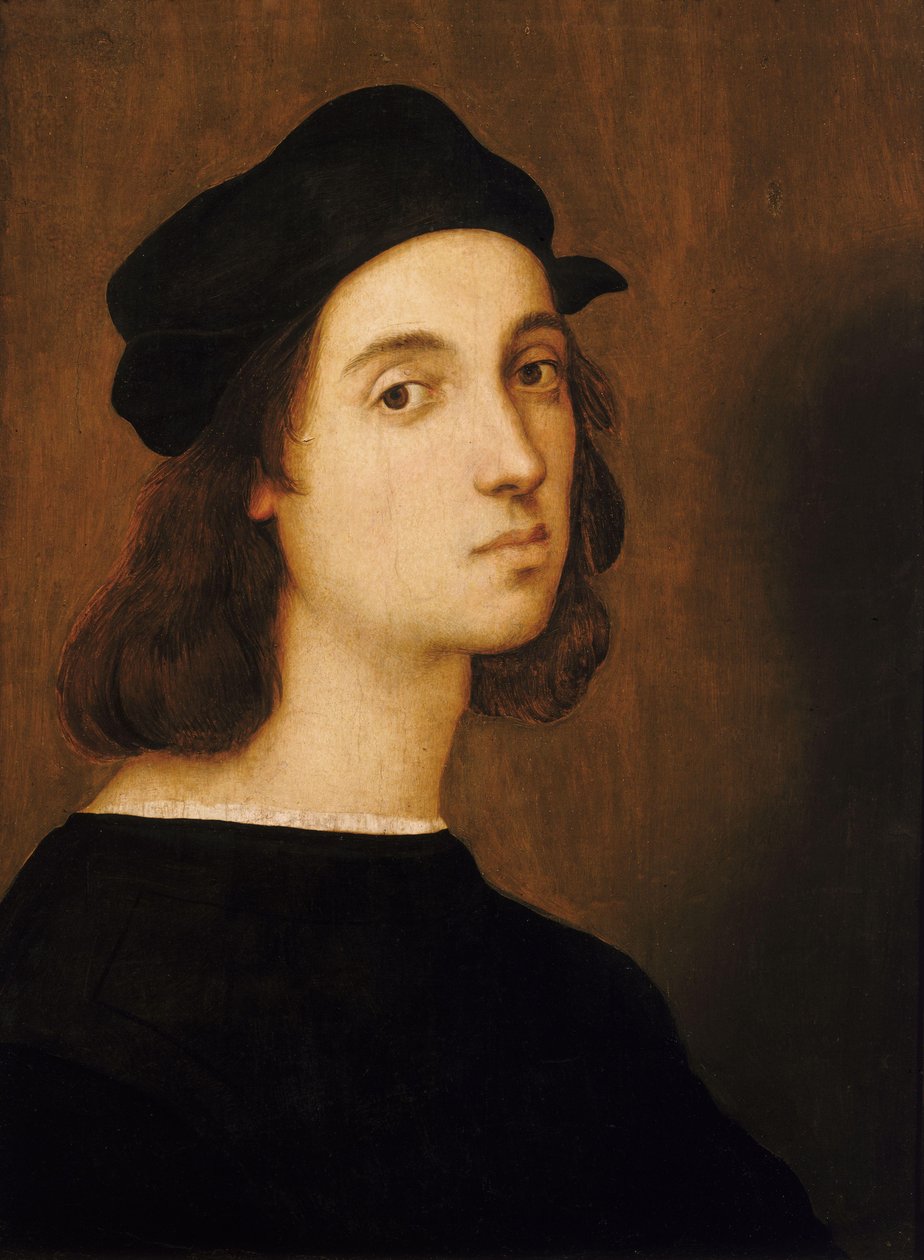 拉斐尔的自画像 作者 拉斐尔（Raffaello Sanzio Raphael）