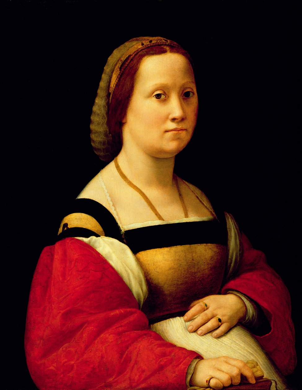 孕妇，La Donna Gravida，c.1505-07 作者 拉斐尔（Raffaello Sanzio Raphael）