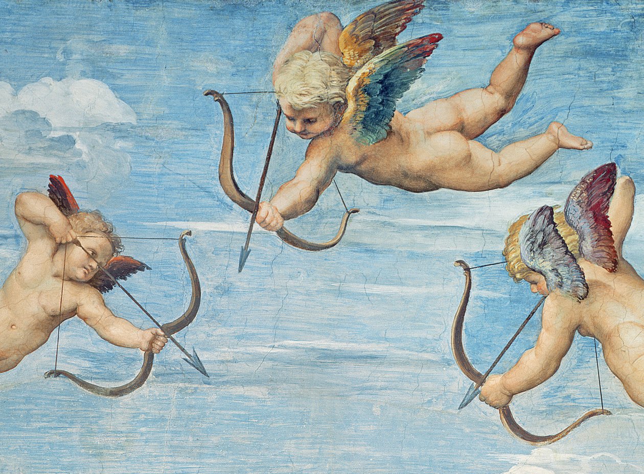 Galatea的胜利，1512-14（细节56473） 作者 拉斐尔（Raffaello Sanzio Raphael）